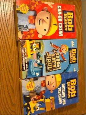Bob the Builder vhs 3 of them